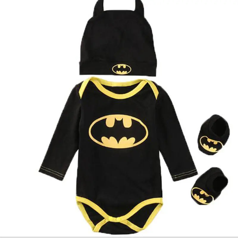 Baby Strampler Set "Little Batbaby"
